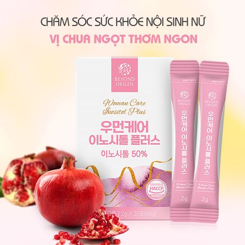 Bột Cân Bằng Nội Tiết Tố Nữ Beyond Inositol+ - Hỗ Trợ Chăm Sóc Sức Khỏe Phụ Nữ, Cải Thiện Tinh Thần, Da Sáng, Dễ Uống