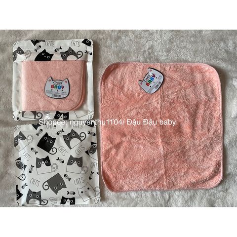 Khăn Mặt Trẻ Em Siêu Mềm Casa Nhật Bản 30x30cm - Chất Liệu 80% Polyester, Nâng Niu Da Bé, Màu Sắc Tươi Sáng