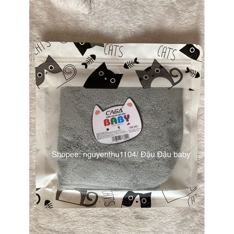 Khăn Mặt Trẻ Em Siêu Mềm Casa Nhật Bản 30x30cm - Chất Liệu 80% Polyester, Nâng Niu Da Bé, Màu Sắc Tươi Sáng