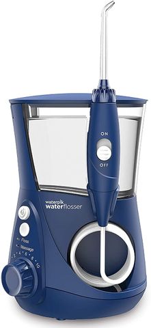 Tăm Nước Waterpik WP-663EU Ultra Professional Màu Xanh – Dụng Cụ Chăm Sóc Răng Miệng Hiệu Quả, Giúp Làm Sạch Mảng Bám Tối Ưu