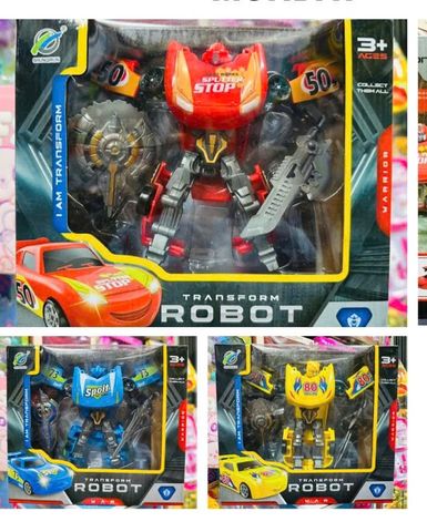 Đồ Chơi Lắp Ghép 339-39 Robot Biến Hình Thành Xe Ô Tô - Đồ Chơi Sáng Tạo Cho Trẻ Em, Giao Màu Ngẫu Nhiên