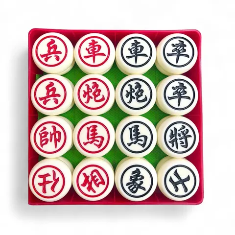 Bộ Cờ Tướng Nhựa Melamine Giả Ngọc Siêu Cứng - Đồ Chơi Giải Trí Chất Lượng Cao, Đồng Hành Cùng Những Giây Phút Thú Vị