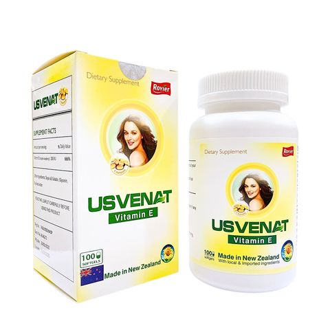 Vitamin E Usvenat Rovier New Zealand 100 viên