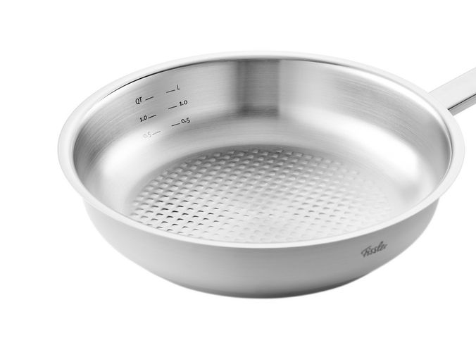 Chảo Fissler Original-Profi Collection Đức - Chảo Bếp Từ Không Dính, Tay Cầm Kim Loại, Bề Mặt Chiên Novogrill Thích Hợp Nấu Ăn Nhanh Chóng