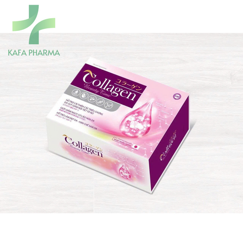 Viên Uống Collagen Beauty Time - Hỗ Trợ Làm Đẹp Da, Giảm Nếp Nhăn và Lão Hóa - Hộp 30 Viên Nhập Khẩu Từ Nhật Bản