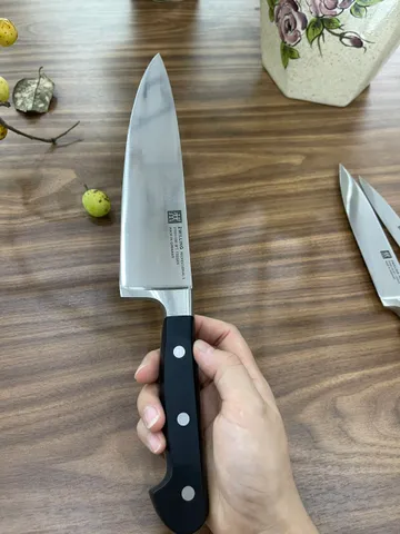 Bộ 3 Dao Zwilling Professional S - Bộ Dụng Cụ Nhà Bếp Chuyên Nghiệp, Lưỡi Dao Bền, Sắc, Chất Liệu Thép Cao Cấp