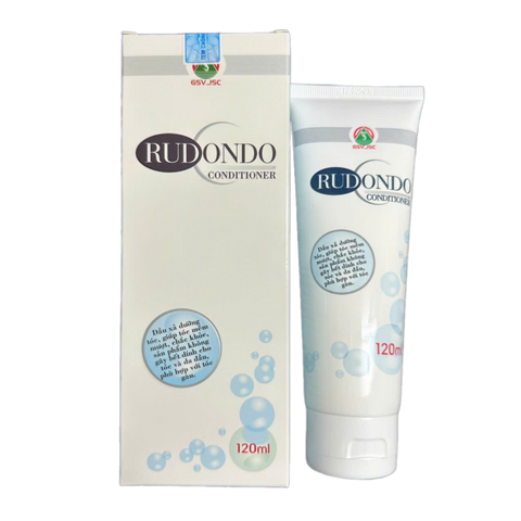 Dầu Xả Tóc Rudondo 120ml - Dưỡng Tóc Mềm Mượt, Chắc Khỏe, Ngăn Gầu Ngứa, Không Bết Dính, Dành Cho Tóc Yếu