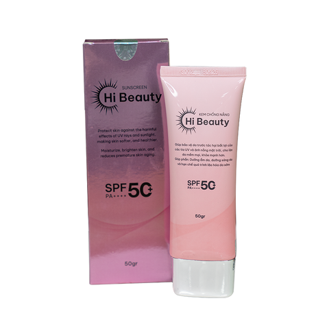 Bộ Sản Phẩm Dưỡng Da Hi Beauty - Kem và Viên Uống Giúp Dưỡng Trắng, Mờ Nám, Chống Lão Hóa, Phù Hợp Mọi Loại Da