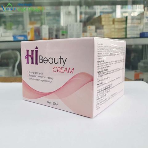 Bộ Sản Phẩm Dưỡng Da Hi Beauty - Kem và Viên Uống Giúp Dưỡng Trắng, Mờ Nám, Chống Lão Hóa, Phù Hợp Mọi Loại Da