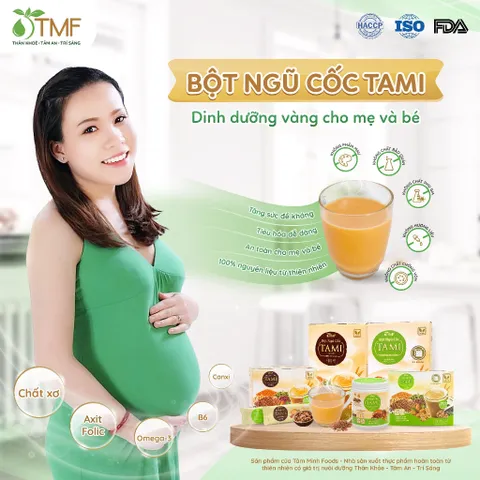 Combo Ngũ Cốc Nảy Mầm Tami - 100% Thiên Nhiên, Ít Ngọt, Không Đường - Hỗ Trợ Dinh Dưỡng Cho Mọi Đối Tượng, 50 Gói Tiện Dụng