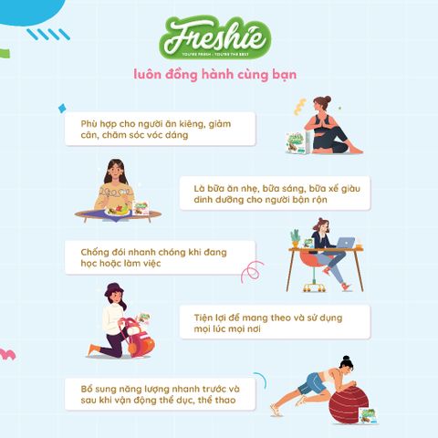 Thanh Hạt Dinh Dưỡng Freshie Mè Đồi & Rong Biển Gạo Lứt Thuần Chay 150gr - Năng Lượng Tươi Mới Từ Tâm Minh Foods