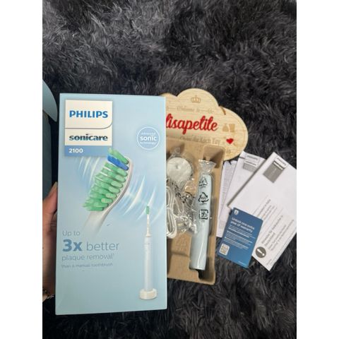 Bàn Chải Điện Philips Sonicare 2100 pro xanh mint