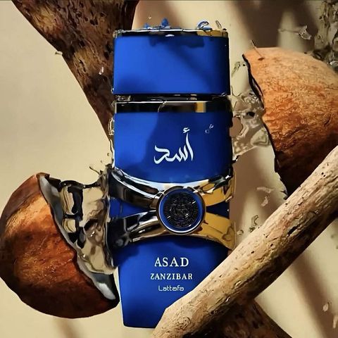 Nước hoa Lattafa Asad Zanziba 100ml Nam - Hương Đông Độc Đáo, Lưu Hương Lâu, Phù Hợp Ngày Đêm Mùa Thu Đông