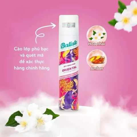 Xịt Gội Khô Batiste bill Pháp