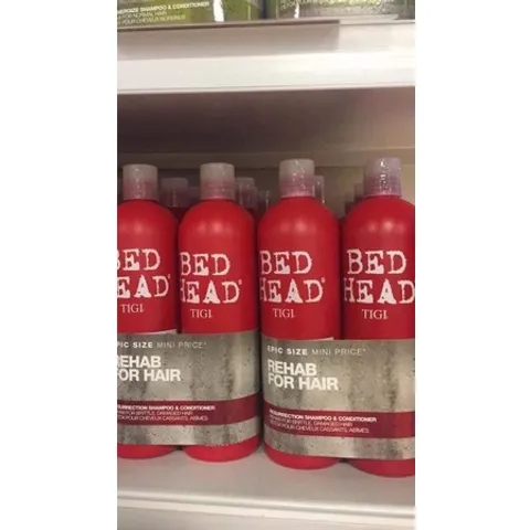 Cặp Gội-Xả TIGI Đỏ 750ml - Phục hồi tóc hư tổn, mềm mượt và thơm lâu - Hàng chính hãng 100%