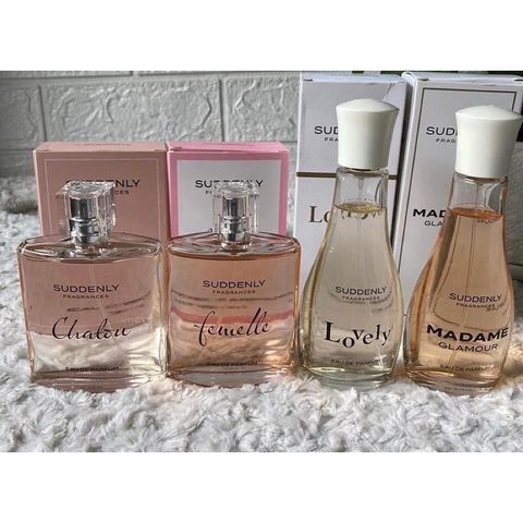Nước Hoa Suddenly Dupe Pháp 50ml/75ml - Hương Thơm Như Chanel, Dior, Lancome, Quà Tặng Cuối Năm Tuyệt Vời