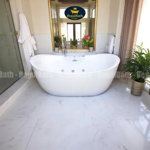 Bồn Tắm Massage Cao Cấp Dáng Thỏi Vàng RB-17TV - Regalbath với Hệ Thống Sục Khí và Đèn LED Sang Trọng, Thư Giãn tại Nhà
