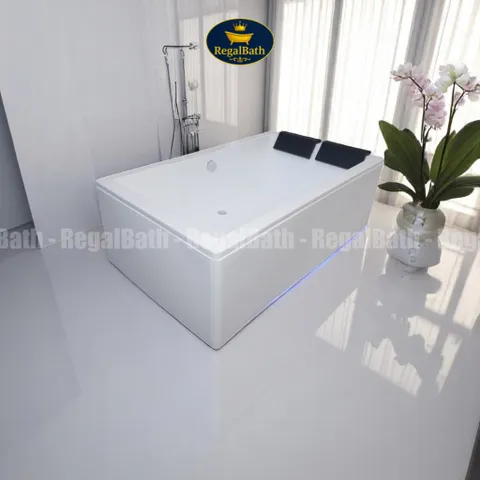 Bồn Tắm Đôi Regalbath 1m6 RB-1610BĐ - Sang Trọng, Chất Lượng Cao, Thư Giãn Cùng Nhau Như Tại Spa Tại Nhà