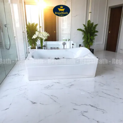 Bồn Tắm Dài 1m7 RegalBath (RB-17E) - Thiết Kế Hiện Đại, Dung Tích 480L, Thư Giãn Sang Trọng Cho Phòng Tắm Cao Cấp