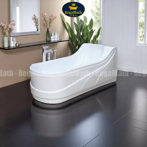 Bồn Tắm Chiếc Giày RB-16CG Regalbath 1m6 - Thiết Kế Sang Trọng, Chất Liệu Acrylic Cao Cấp, Điểm Nhấn Độc Đáo Cho Phòng Tắm