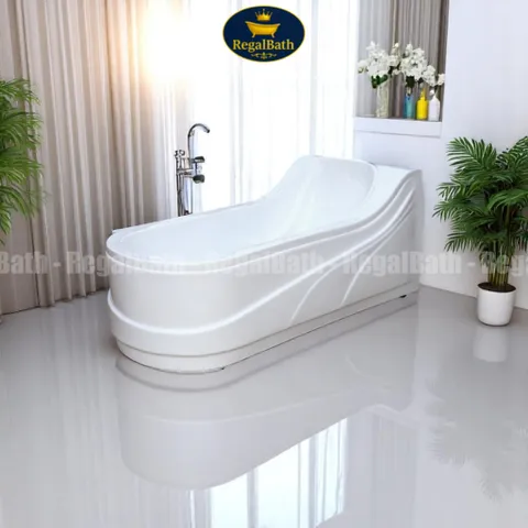 Bồn Tắm Chiếc Giày RB-16CG Regalbath 1m6 - Thiết Kế Sang Trọng, Chất Liệu Acrylic Cao Cấp, Điểm Nhấn Độc Đáo Cho Phòng Tắm