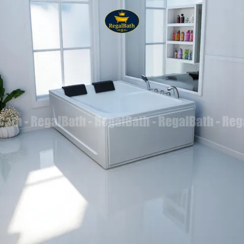 Bồn Tắm Đôi Regalbath 1m7 - Thiết Kế Sang Trọng, Chất Liệu Acrylic Cao Cấp, Đối Tượng Dùng Gia Đình và Spa Tại Nhà