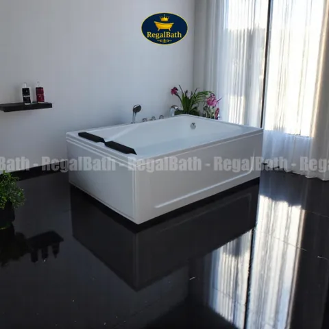 Bồn Tắm Đôi Regalbath 1m7 - Thiết Kế Sang Trọng, Chất Liệu Acrylic Cao Cấp, Đối Tượng Dùng Gia Đình và Spa Tại Nhà