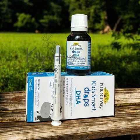 Dung dịch uống bổ sung Dha Nature's Way Kids Smart Dha Drop chai 20ml