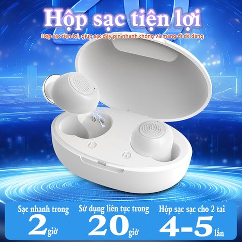 Máy trợ thính siêu nhỏ đeo trong tai FUNMIC EN-IA102A