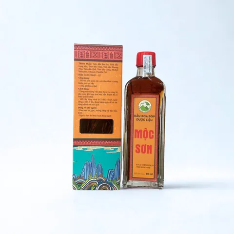 Dầu xoa bóp Mộc Sơn 50ml – Hỗ trợ giảm đau mỏi cơ, thư giãn cơ thể