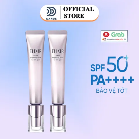 Serum Dưỡng Sáng Da Elixir Intense Brightening 22g - Cải Thiện Đốm Nâu, Ngăn Ngừa Lão Hóa, Nhật Bản