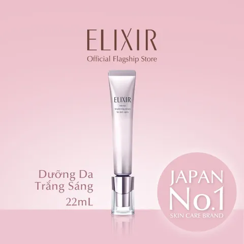 Serum Dưỡng Sáng Da Elixir Intense Brightening 22g - Cải Thiện Đốm Nâu, Ngăn Ngừa Lão Hóa, Nhật Bản