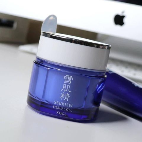 Kem Dưỡng Ẩm Mặt Nạ Ngủ Kosé SEKKISEI HERBAL GEL 80g - Đa Năng 6 Trong 1, Chăm Sóc Da Mặt Khỏe Mạnh, Rạng Rỡ Nhật Bản