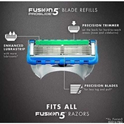 Dao Cạo Râu Gillette Fusion Proglide Nhật Bản 5 Lưỡi Cao Cấp - Thiết Kế Thông Minh, Trải Nghiệm Cạo Lành Tính Tuyệt Đỉnh