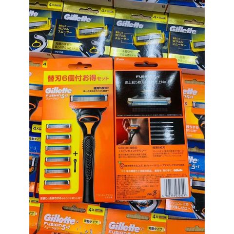 Dao Cạo Râu Gillette Fusion Proglide Nhật Bản 5 Lưỡi Cao Cấp - Thiết Kế Thông Minh, Trải Nghiệm Cạo Lành Tính Tuyệt Đỉnh