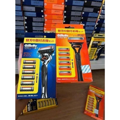 Dao Cạo Râu Gillette Fusion Proglide Nhật Bản 5 Lưỡi Cao Cấp - Thiết Kế Thông Minh, Trải Nghiệm Cạo Lành Tính Tuyệt Đỉnh