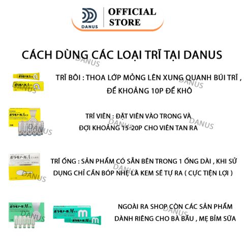 Kem trĩ bôi chữ A Nhật Bản 20g - Hỗ trợ giảm đau, ngứa, chảy máu, co búi trĩ hiệu quả, sản phẩm nội địa chất lượng cao