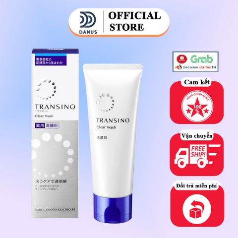 Sữa Rửa Mặt Transino Clear Wash Nhật Bản - Làm Sạch, Làm Sáng Da và Giảm Nám, Chăm Sóc Da Mặt Nổi Bật 2023