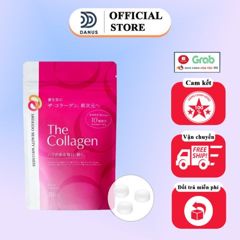 Viên Collagen Shiseido Nội Địa Nhật Bản - Tăng Cường Làm Đẹp Da, Tóc, Móng, Chống Lão Hóa, Hỗ Trợ Sức Khỏe 126 Viên