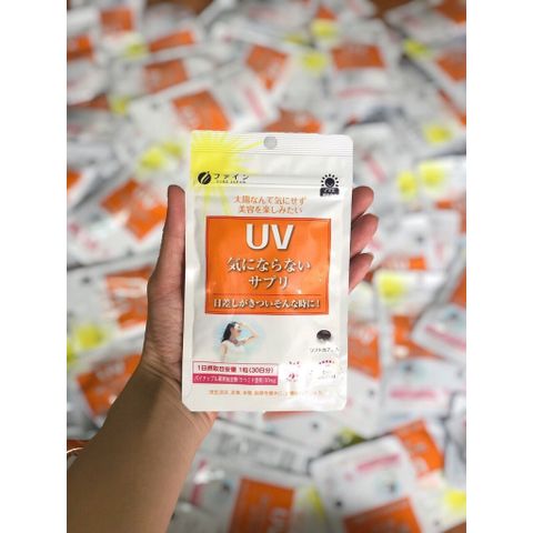 Viên uống chống nắng UV Fine Japan 30 viên/gói ̣ ( Hàng chính hãng )