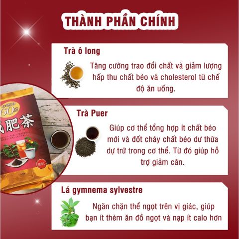 Trà Giảm Mỡ Bụng Orihiro Genpi Tea 60 Gói Nhật Bản - Hỗ Trợ Giảm Cân, Tăng Cường Tiêu Hóa, Chống Oxy Hóa Tự Nhiên