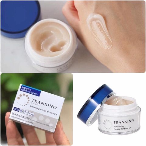Kem Đêm Transino 35g - Dưỡng Trắng Da, Mờ Thâm Nám Chất Lượng Nhật Bản, Nuôi Dưỡng Da Sáng Mịn, Kem Chăm Sóc Da Ban Đêm