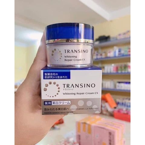 Kem Đêm Transino 35g - Dưỡng Trắng Da, Mờ Thâm Nám Chất Lượng Nhật Bản, Nuôi Dưỡng Da Sáng Mịn, Kem Chăm Sóc Da Ban Đêm