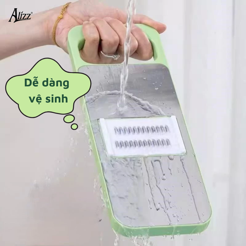 Dụng Cụ Cắt Rau Củ Đa Năng 6 Dao Alizz AL-14501 - Thép Không Gỉ, Thiết Kế Tiện Lợi, Hỗ Trợ Nấu Nướng Trong Bếp
