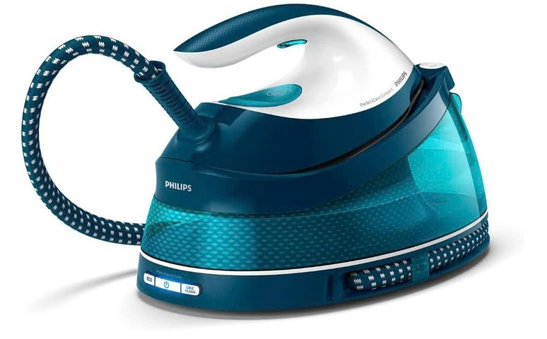 Bàn là hơi nước Philips GC 7844/20 - Công nghệ OptimalTEMP, Công suất 2400W, Hơi nước mạnh 400g/phút, Tiết kiệm năng lượng, Đế SteamGlide