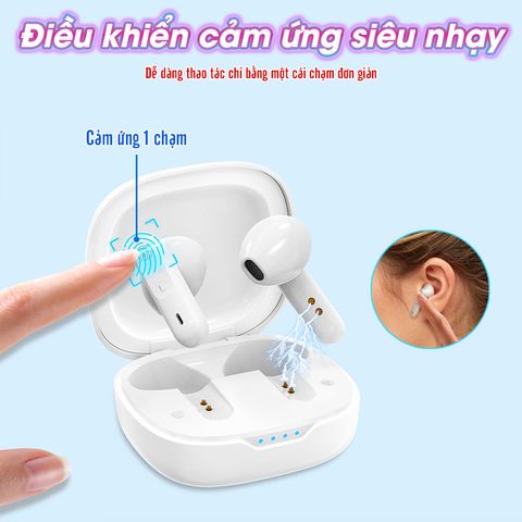 Tai nghe trợ thính không dây FUNMIC EN-D18 - 2 tai pin sạc