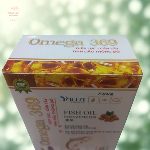 Omega 369 Premium - Hỗ Trợ Tim Mạch, Cải Thiện Thị Lực & Giảm Cholesterol - Sản Phẩm Từ Dầu Cá Tinh Khiết Chất Lượng Cao