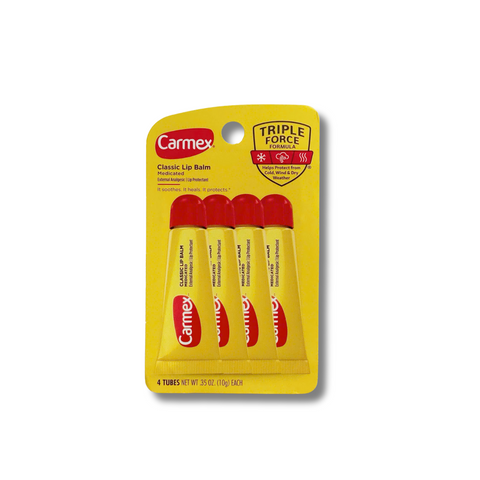 Son Dưỡng Môi Carmex Classic Lip Balm 10g - Bảo Vệ và Dưỡng Ẩm Môi Khô Nứt Nẻ, Cảm Giác Dịu Mát, Tiện Lợi Khi Mang Theo