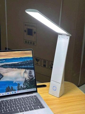 Đèn Học Chống Cận Midea Chính Hãng - Ánh Sáng LED 3 Chế Độ, Tích Hợp Giá Đỡ Điện Thoại, Tiện Lợi Cho Học Tập và Làm Việc