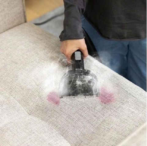 Máy Giặt Thảm Cầm Tay Bissell Spotclean Hydrosteam Pro - Công Nghệ Hút Bụi 360 Độ, Loại Bỏ Vết Bẩn Cứng Đầu, Đa Năng Cho Thảm, Ghế Sofa, Ô Tô.